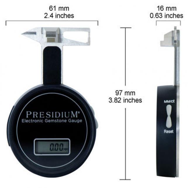 PRESIDIUM 電子式寶石卡尺