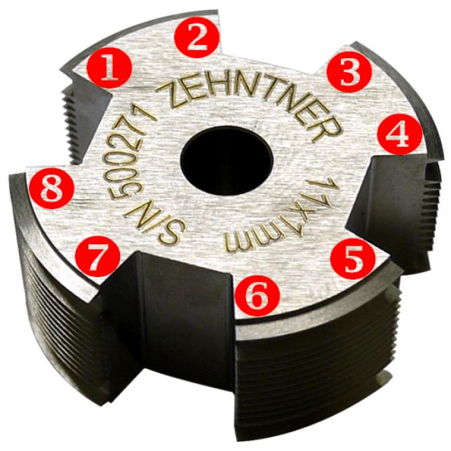 ZEHNTNER 手持百格刀 ZCC2087
