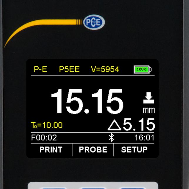 PCE 超音波測厚儀-可扣塗層型 PCE-TG 300