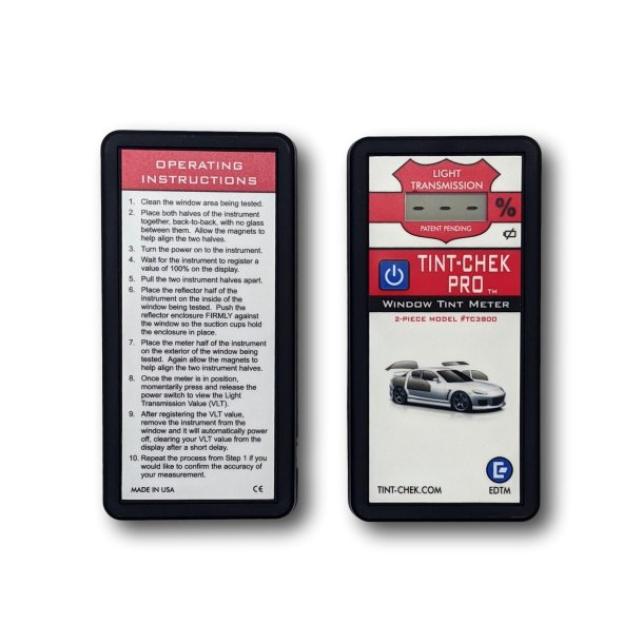 美國EDTM專業隔熱膜透光率儀 TINT-CHEK PRO TC3800